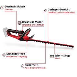 Einhell Professional GP-CH 18/50 Li BL-Solo Aku nůžky na živý plot bez nabíječky, bez akumulátoru 18 V 560 mm