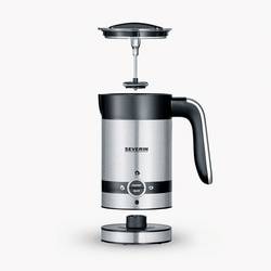 Severin 3584 3584 napěňovač mléka nerezová ocel kartáčovaná, černá 450 W