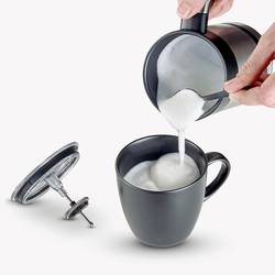 Severin 3584 3584 napěňovač mléka nerezová ocel kartáčovaná, černá 450 W