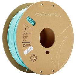 Polymaker 70845 PolyTerra PLA vlákno pro 3D tiskárny PLA plast Nižší obsah plastů 2.85 mm 1000 g modrozelená 1 ks