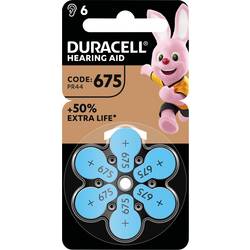Duracell Baterie do naslouchátek ZA 675 1.45 V 1 ks 630 mAh zinko-vzduchová DURACELL - Batterie Hörgeraete EasyTab 675 PR44 NEU 6St. - Batterie - 1,4 V