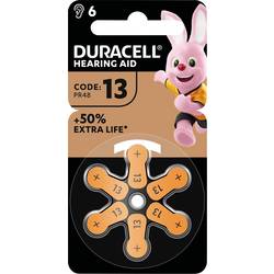 Duracell Baterie do naslouchátek ZA 13 1.45 V 1 ks 290 mAh zinko-vzduchová DURACELL - Batterie Hörgeraete EasyTab 13 PR48 NEU 6St. - Batterie - 1,4 V