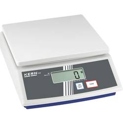 Kern FCE 15K5N stolní váha 15 kg, rozlišení 5 g na baterii, přes napájecí zdroj do zásuvky, vícebarevná