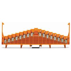 WAGO 727-125/002-000 potenciálová svorka 7.62 mm pružinová svorka oranžová 25 ks