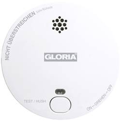 Gloria R1 detektor kouře miniaturní na baterii (Ø x v) 100 mm x 33 mm