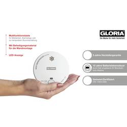 Gloria R1 detektor kouře miniaturní na baterii (Ø x v) 100 mm x 33 mm