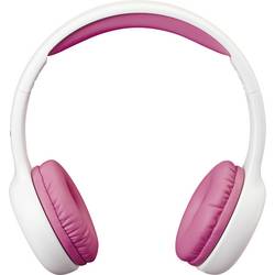 Lenco HP-010BU Kopfhörer für Kinder, Pink sluchátka Over Ear HP-010