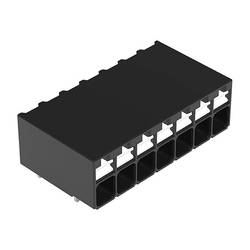 WAGO 2086-1207 svorkovnice pro tiskárny 1.50 mm² Pólů 7 černá 132 ks