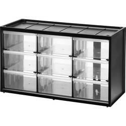 STANLEY krabička na malé součástky (d x š x v) 36.5 x 15.5 x 21.3 cm přihrádek: 9 Obsah 1 ks