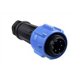 Bulgin PX0911/07/P kulatý konektor DIN, 1 ks