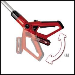 Einhell 3410805 GE-HC 18 Li T Kit akumulátor prořezávač, nůžky na keře + akumulátor 18 V Li-Ion 88 cm