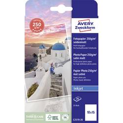 Avery-Zweckform Premium C2570-20 fotografický papír 10 x 15 cm 250 g/m² 20 listů hedvábně matný