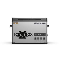 T.I.P. - Technische Industrie Produkte Icebox 50 DUAL přenosná lednice (autochladnička) Energetická třída (EEK2021): D (A - G) kompresor 12 V, 24 V, 230 V