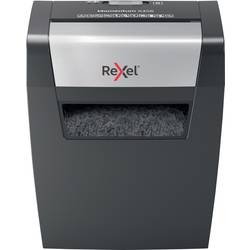 Rexel Momentum X406 skartovačka 6 listů na kousky 4 x 28 mm P-4 15 l Křížový řez kancelářské sponky, sponky do sešívačky