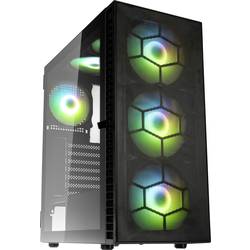 Kolink Observatory HF Plus Mesh ARGB midi tower PC skříň černá