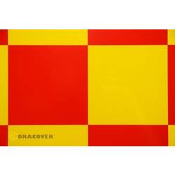 Oracover 691-033-023-002 nažehlovací fólie Fun 6 (d x š) 2 m x 60 cm žlutá, červená