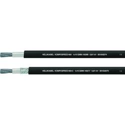 HELU 60216 kabel pro energetické řetězy KOMPOSPEED 600-C 1 x 6 mm² černá 100 m