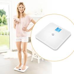 Beurer BF 950 BT váha s diagnostikou tělesných parametrů 74911 digitální Max. váživost=180 kg bílá