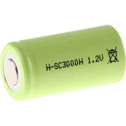 -SC3000HT speciální akumulátor Sub-C odolné vůči vysokým teplotám, Flat-Top 3000 mAh