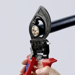 Knipex Kabelschneider 250mm fuer Kabel 32mm/240mm² Knipex 95 31 250 štípací kleště na kabely s ráčnou hliníkový a měděný kabel, jedno- a vícežilový, 32 mm, 240