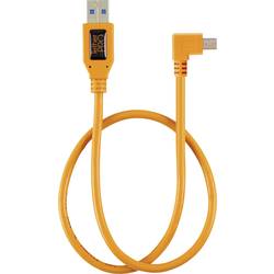 Tether Tools USB kabel USB 3.0 USB Mini-B zástrčka, USB-A zástrčka 0.50 m oranžová barevně rozlišený TET-CU51RT02-ORG