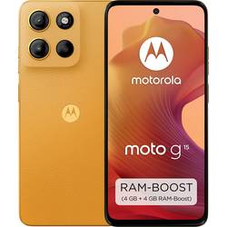 Motorola moto g15 smartphone 128 GB 17.1 cm (6.72 palec) oranžová Android™ 15 dual SIM