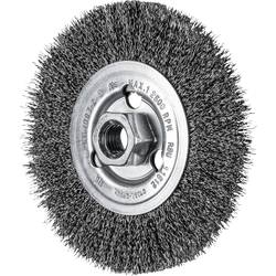 PFERD TOOLS Kulatý kartáč, neopft RBU Ø 115 x 12 mm, ocelové dráty Ø 0,30 pro úhlové brusky POS RBU 11512/M14 ST 0,30 43502201 1 ks