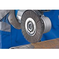 PFERD TOOLS Kulatý kartáč, neopft RBU Ø 115 x 12 mm, ocelové dráty Ø 0,30 pro úhlové brusky POS RBU 11512/M14 ST 0,30 43502201 1 ks