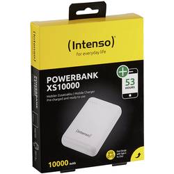 Intenso XS10000 powerbanka 10000 mAh Li-Pol bílá Indikátor stavu