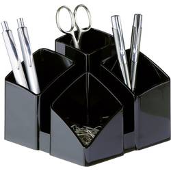 HAN SCALA 1745-13 kelímek na tužky černá Počet přihrádek: 4