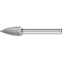 PFERD TOOLS 21122606 frézovací kolík lomený oblouk Délka 60 mm Vnější Ø 10 mm Pracovní délka 20 mm Ø hřídele 6 mm