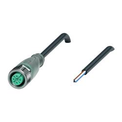 Pepperl+Fuchs V1-G-E8-BK3M-PUR-U upravený zástrčkový konektor pro senzory - aktory, 240002-100003, piny: 4, 3 m, 1 ks