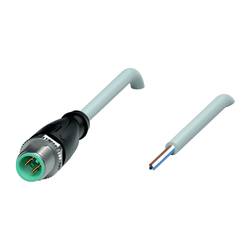 Pepperl+Fuchs V1S-G-15M-PVC upravený zástrčkový konektor pro senzory - aktory, 240771-100002, piny: 4, 15 m, 1 ks