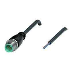 Pepperl+Fuchs V11S-G-BK1M-PUR-U upravený zástrčkový konektor pro senzory - aktory, 240771-0029, piny: 3, 1 m, 1 ks