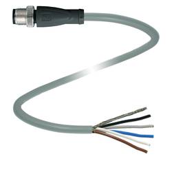 Pepperl+Fuchs V15S-G-10M-PUR-ABG upravený zástrčkový konektor pro senzory - aktory, 70121434, piny: 5, 1 m, 1 ks