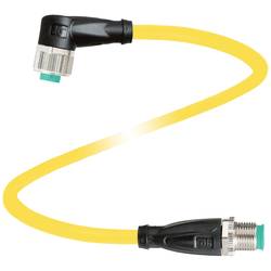 Pepperl+Fuchs V1-W-YE5M-PVC-U-V1-G upravený zástrčkový konektor pro senzory - aktory, 240776-0013, piny: 4, 4, 5 m, 1 ks