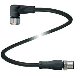 Pepperl+Fuchs V1-W-BK1M-PVC-U-V1-G upravený zástrčkový konektor pro senzory - aktory, 240776-0015, piny: 4, 4, 1 m, 1 ks