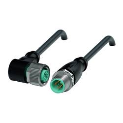 Pepperl+Fuchs V1-W-BK20M-PUR-A-V1-G upravený zástrčkový konektor pro senzory - aktory, 240776-0021, piny: 4, 4, 20 m, 1 ks