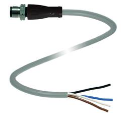 Pepperl+Fuchs V1S-GV4A-5M-PVC upravený zástrčkový konektor pro senzory - aktory, 267576, piny: 4, 5 m, 1 ks