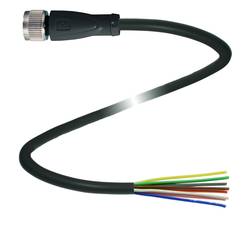 Pepperl+Fuchs V19-G-BK0,3M-PUR-U upravený zástrčkový konektor pro senzory - aktory, 239998-0010, piny: 8, 0.3 m, 1 ks