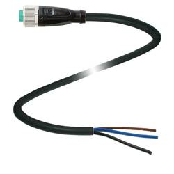 Pepperl+Fuchs V11-G-BK2M-PVC-U upravený zástrčkový konektor pro senzory - aktory, 239998-0019, piny: 3, 2 m, 1 ks