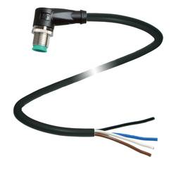 Pepperl+Fuchs V1S-W-BK2M-PUR-U upravený zástrčkový konektor pro senzory - aktory, 240772-100015, piny: 4, 2 m, 1 ks