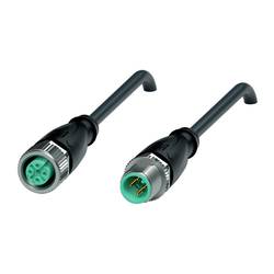 Pepperl+Fuchs V1-G-BK1M-PVC-U-V1-G upravený zástrčkový konektor pro senzory - aktory, 240775-0015, piny: 4, 4, 1 m, 1 ks