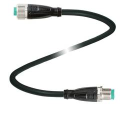 Pepperl+Fuchs V11-G-BK1M-PUR-U-V11-G upravený zástrčkový konektor pro senzory - aktory, 240775-0016, piny: 3, 3, 1 m, 1 ks
