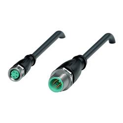 Pepperl+Fuchs V31-GM-BK10M-PUR-U-V1-G upravený zástrčkový konektor pro senzory - aktory, 240797-100002, piny: 4, 4, 1 m, 1 ks