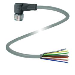 Pepperl+Fuchs V19-W-2M-PUR-ABG upravený zástrčkový konektor pro senzory - aktory, 316070, piny: 8, 2 m, 1 ks