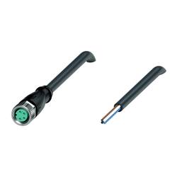 Pepperl+Fuchs V31-GM-BK20M-PUR-U upravený zástrčkový konektor pro senzory - aktory, 239453, piny: 4, 20 m, 1 ks