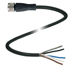 Pepperl+Fuchs V1-G-BK10M-PUR-O1S upravený zástrčkový konektor pro senzory - aktory, 240004-100014, piny: 4, 10 m, 1 ks