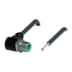 Pepperl+Fuchs V15S-W-BK3M-PUR-U upravený zástrčkový konektor pro senzory - aktory, 240772-100005, piny: 5, 3 m, 1 ks