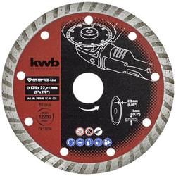 kwb 797540 diamantový řezný kotouč Průměr 125 mm Ø otvoru 22 mm mramor, keramika, obklady 1 ks